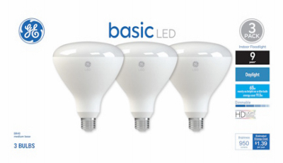 3PK 11.5W DL BR30 Bulb