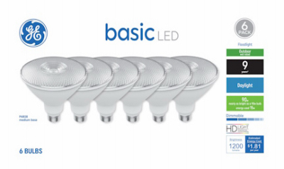 6PK 15W DL PAR38 Bulb