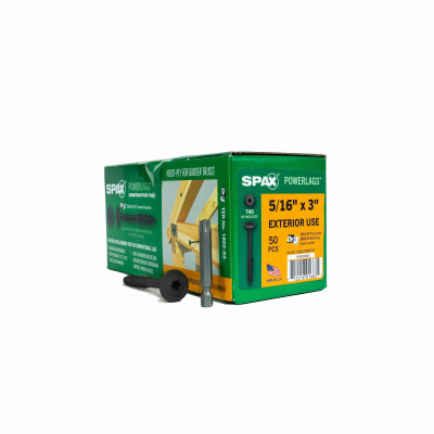 50PK 5/16x3 Screw