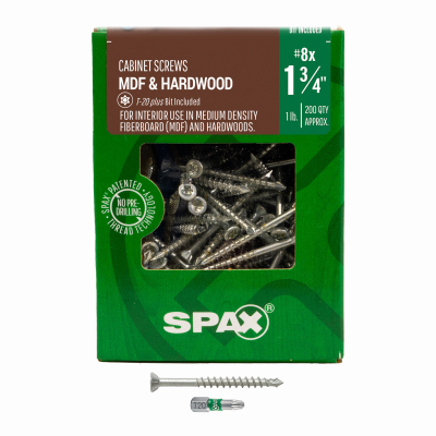 200PK 8x1-3/4 Screw