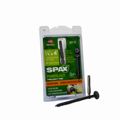 12PK 1/4x4 Screw