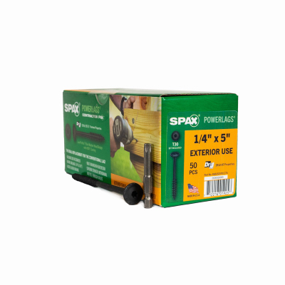 50PK 1/4x5 Screw