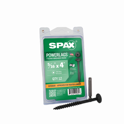 12PK 5/16x4 Screw