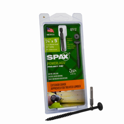 12PK 5/16x5 Screw