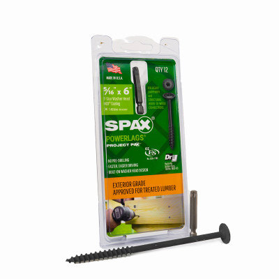 12PK 5/16x6 Screw