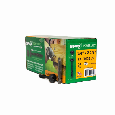 50PK 1/4x2-1/2 Screw