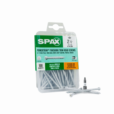 100PK 8x2-1/2 Screw