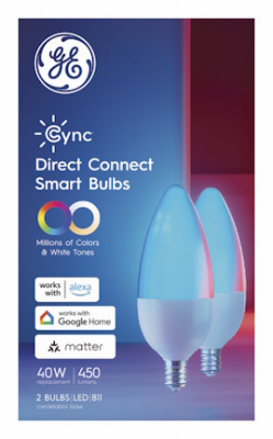 GE 2PK B11C Cync Bulb