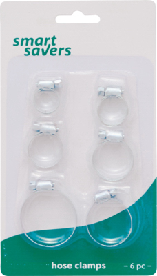 SS 6PK Hose Clamp