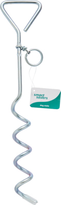 SS 15.75" Tie-Out Stake