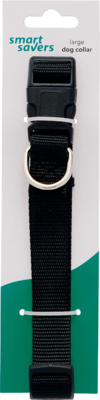 SS 12-20"BLK Dog Collar