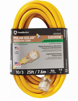25' 10/3 Cold WTHR Cord