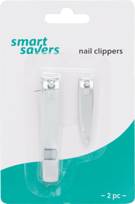 SS 2PC Nail Clipper