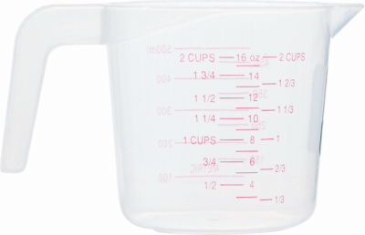 SS 2C WHT Measuring Cup