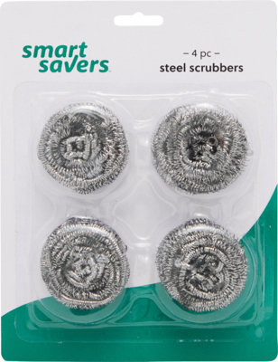 SS 4PK SS Scrubber