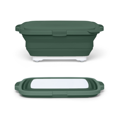 Jr GRN BBQ Prep Tub/Lid