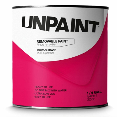 QT WHT Removable Paint