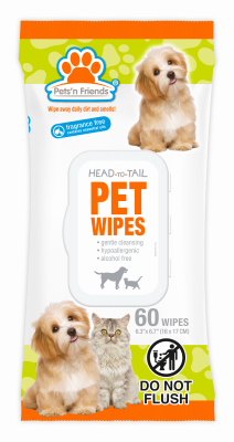 60CT Pet Wipes