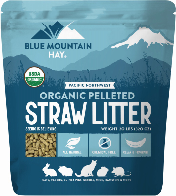20LB Organic Straw Litt