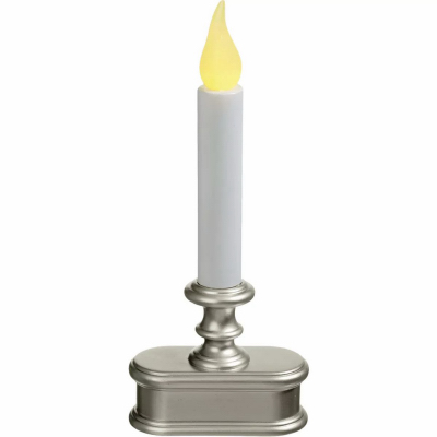 LED B/O PWTR Candle