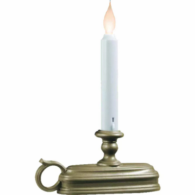 DLX PW LED B/O Candle