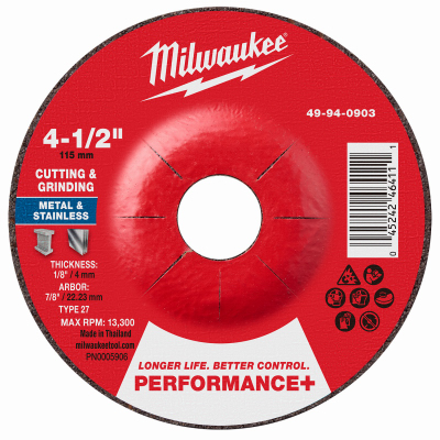 4-1/2" MTL Combo Wheel