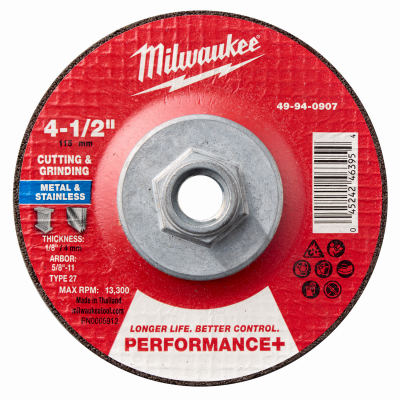 4-1/2" MTL Combo Wheel