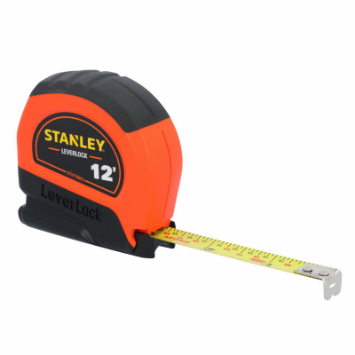 1/2"X12' ORG Tape Rule