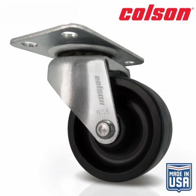 2" BLK PolySWV Caster