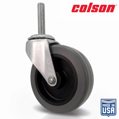 3" GRY RubbSWV Caster