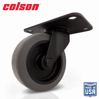 3" GRY RubbSWV Caster