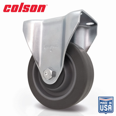 4" GRY RubbRig Caster