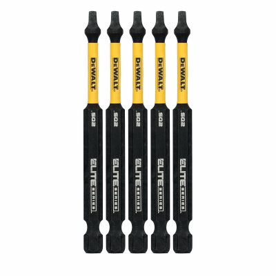 5PC 3-1/2" SQ2 Bit Set