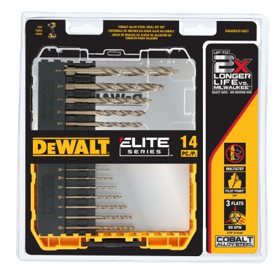 14PC COB Drill Bit Set