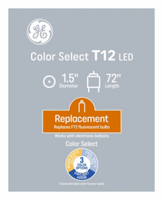2PK LED 6' 19W T12 Bulb