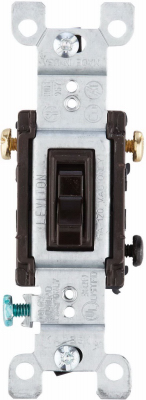 BRN 3-WAY GRND SWITCH