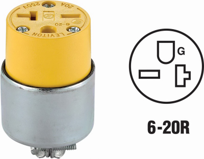 YEL ARMORED CONNECTOR