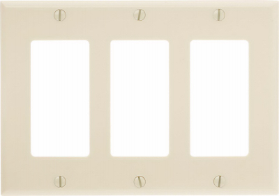 IV 3-ROCKER WALL PLATE