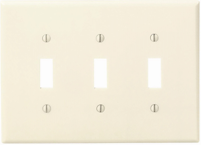 IV 3-TOGGLE WALL PLATE