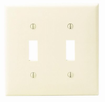 IV 2-TOGGLE WALL PLATE