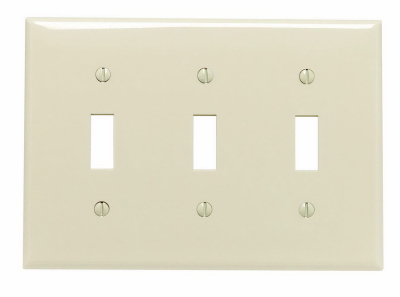 IV 3-TOGGLE WALL PLATE