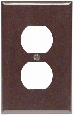 BRN OUTLET WALL PLATE