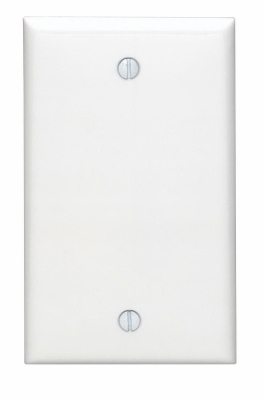 WHT BLANK WALL PLATE