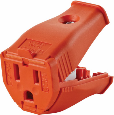 15A ORG GRD CONNECTOR