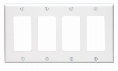 WHT 4-GFI WALL PLATE