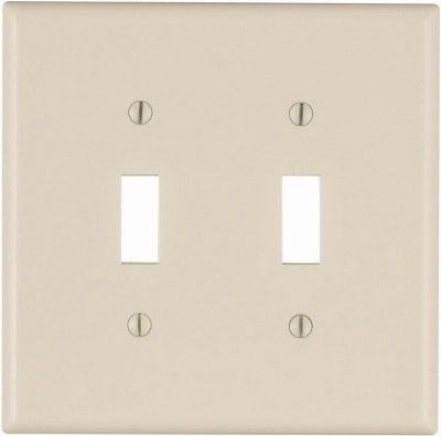 LT ALM 2TGL WALLPLATE