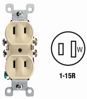 IV DUPLEX OUTLET