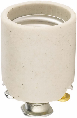 PORCELAIN LAMPHOLDER