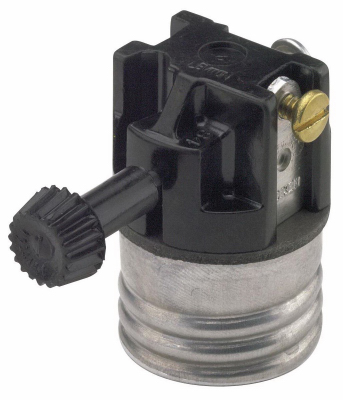 TURN KNOB LAMP SOCKET