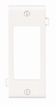 WHT GFI CENTER PLATE